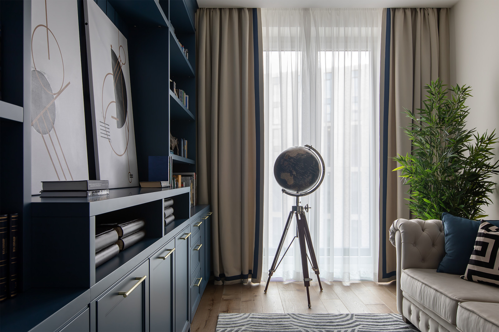 Стилизация квартиры в ЖК ЗилАрт