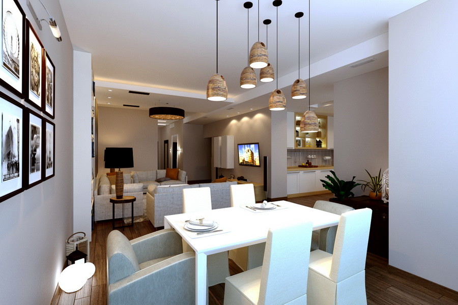 Дизайн интерьера дома "Африканский мотив"