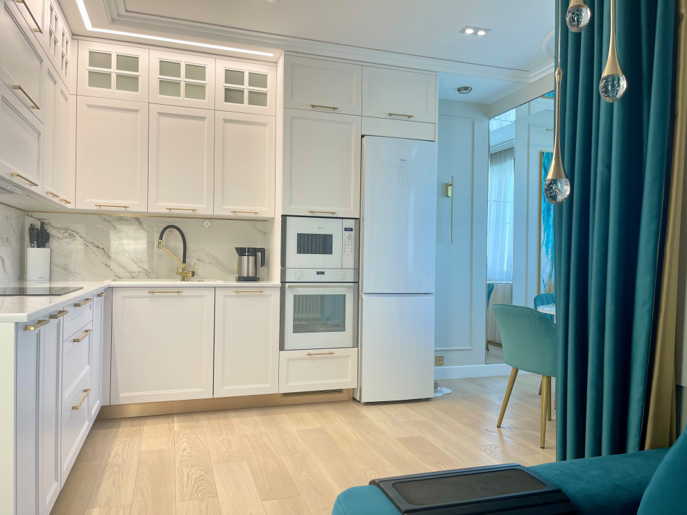 Проект в бирюзовых тонах