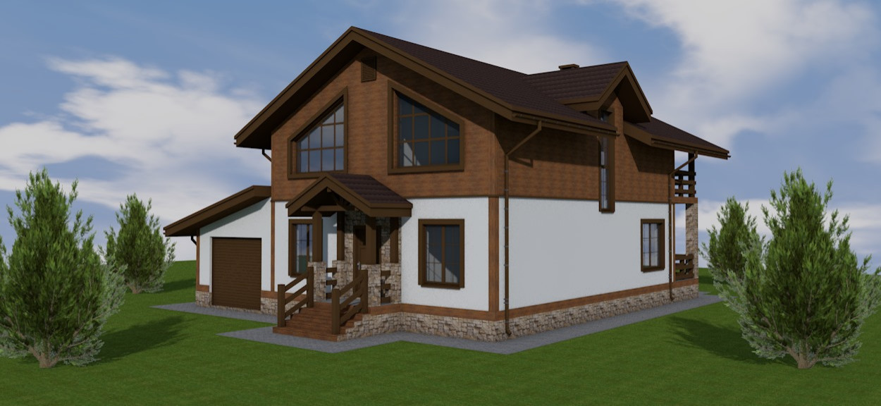 Обложка проекта: Мельниково, Шале