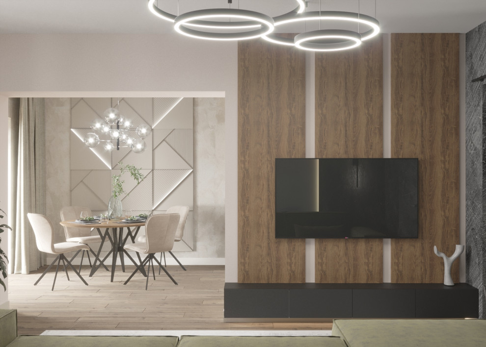 Современная квартира для молодой пары