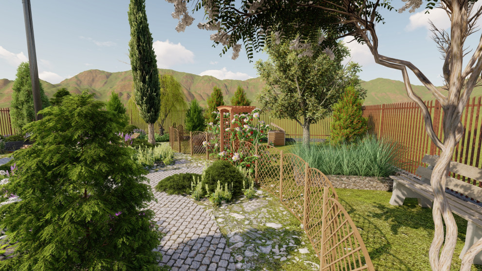 Каменистые устройства на участке 7 соток. "День/Ночь"