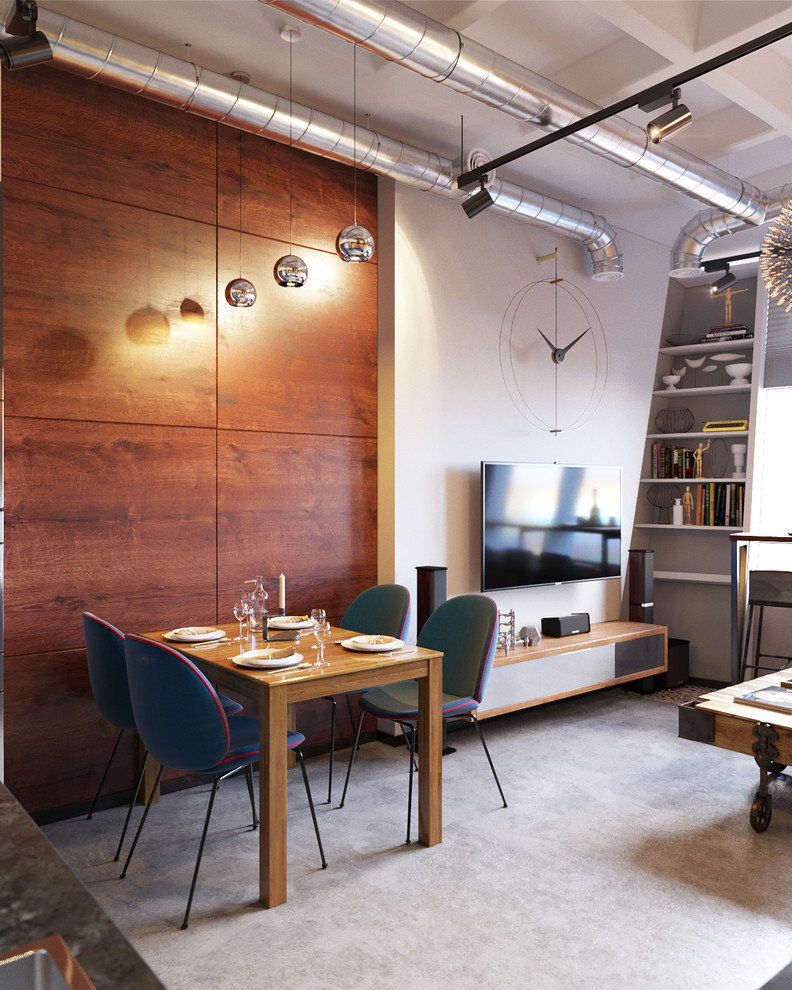 Необычный лофт для необычной семьи