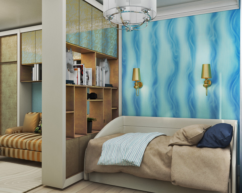 Двухкомнатная квартира в стиле Art Deco