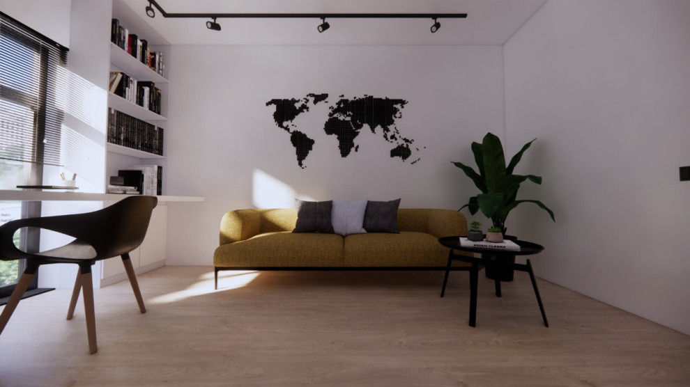 Обложка проекта: Трехкомнатная квартира в Москве