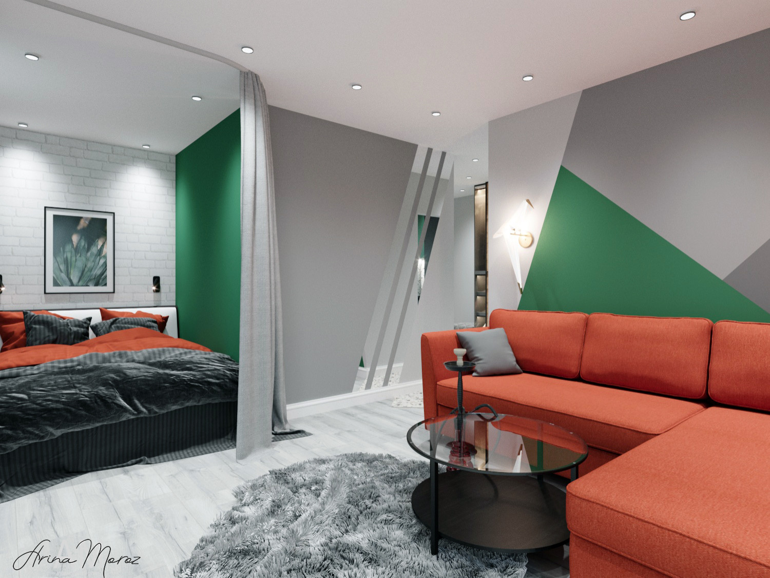 Обложка проекта: Стильная "однушка" в г.Тула