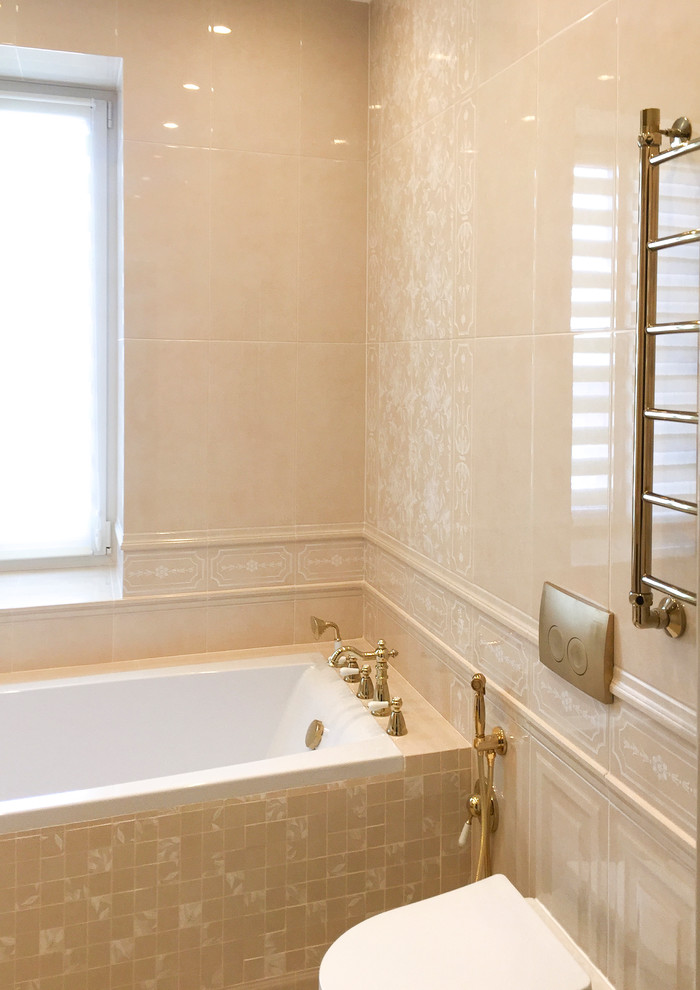 Ванная комната с окном, реализация 2019 г.