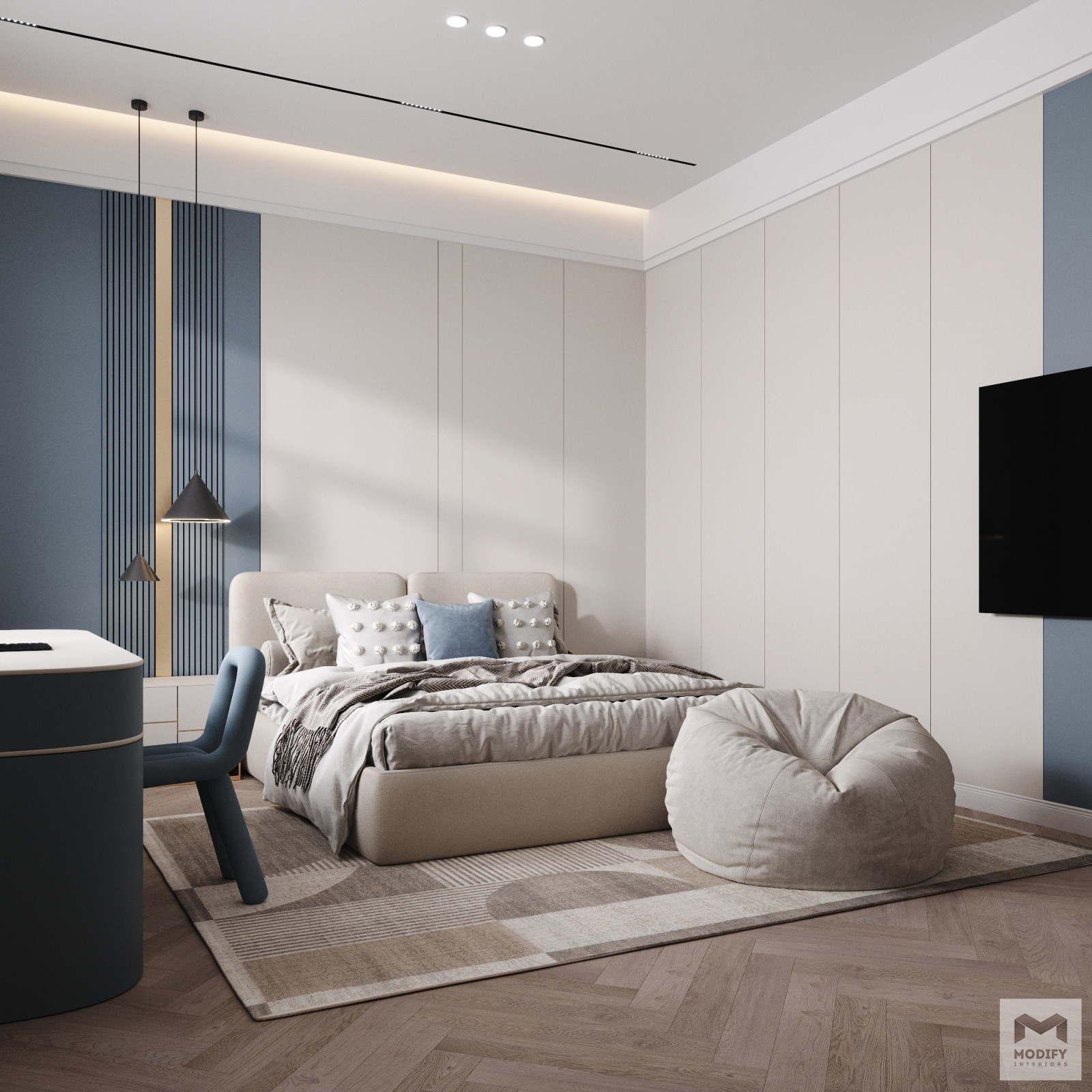 Коттедж в стиле модерн