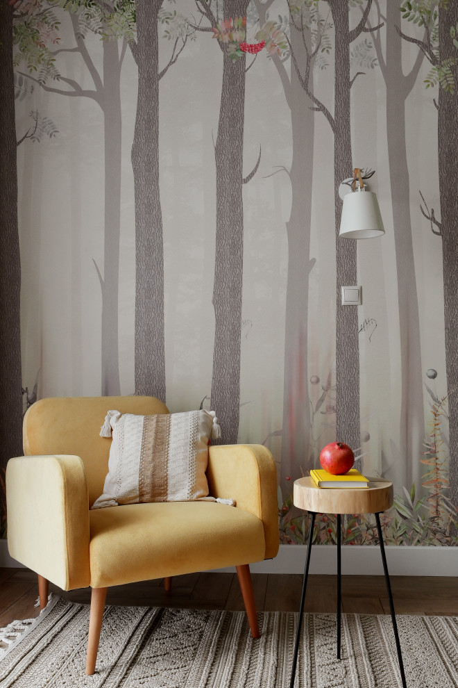 Просторная квартира с природными мотивами