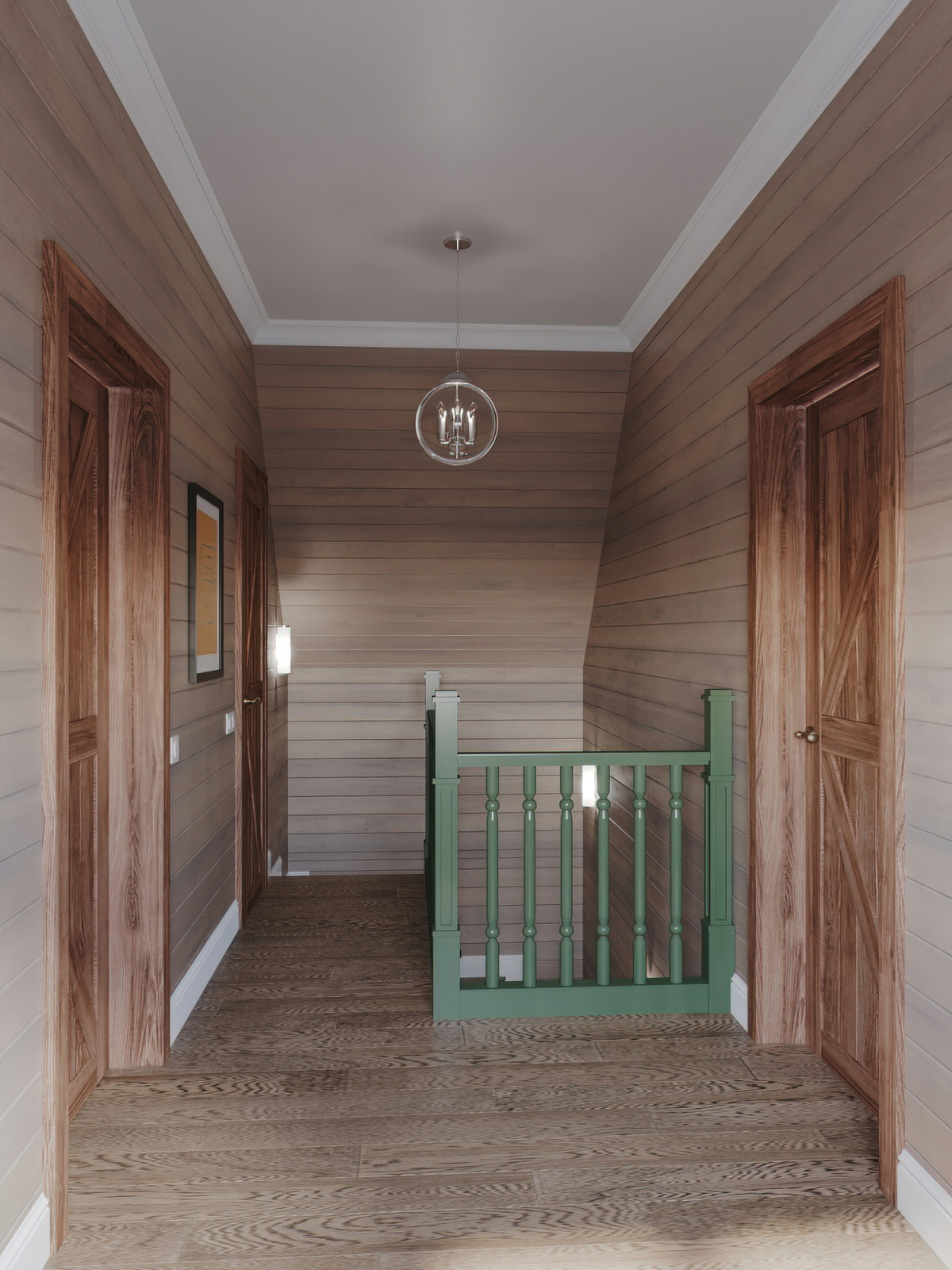 Загородный дом для молодой семьи с котами