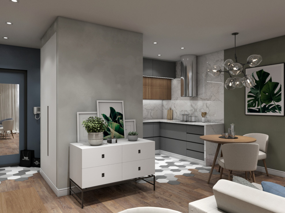 Визуализация гостинной