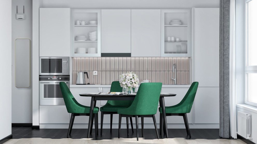 Сканди в белом исполнение