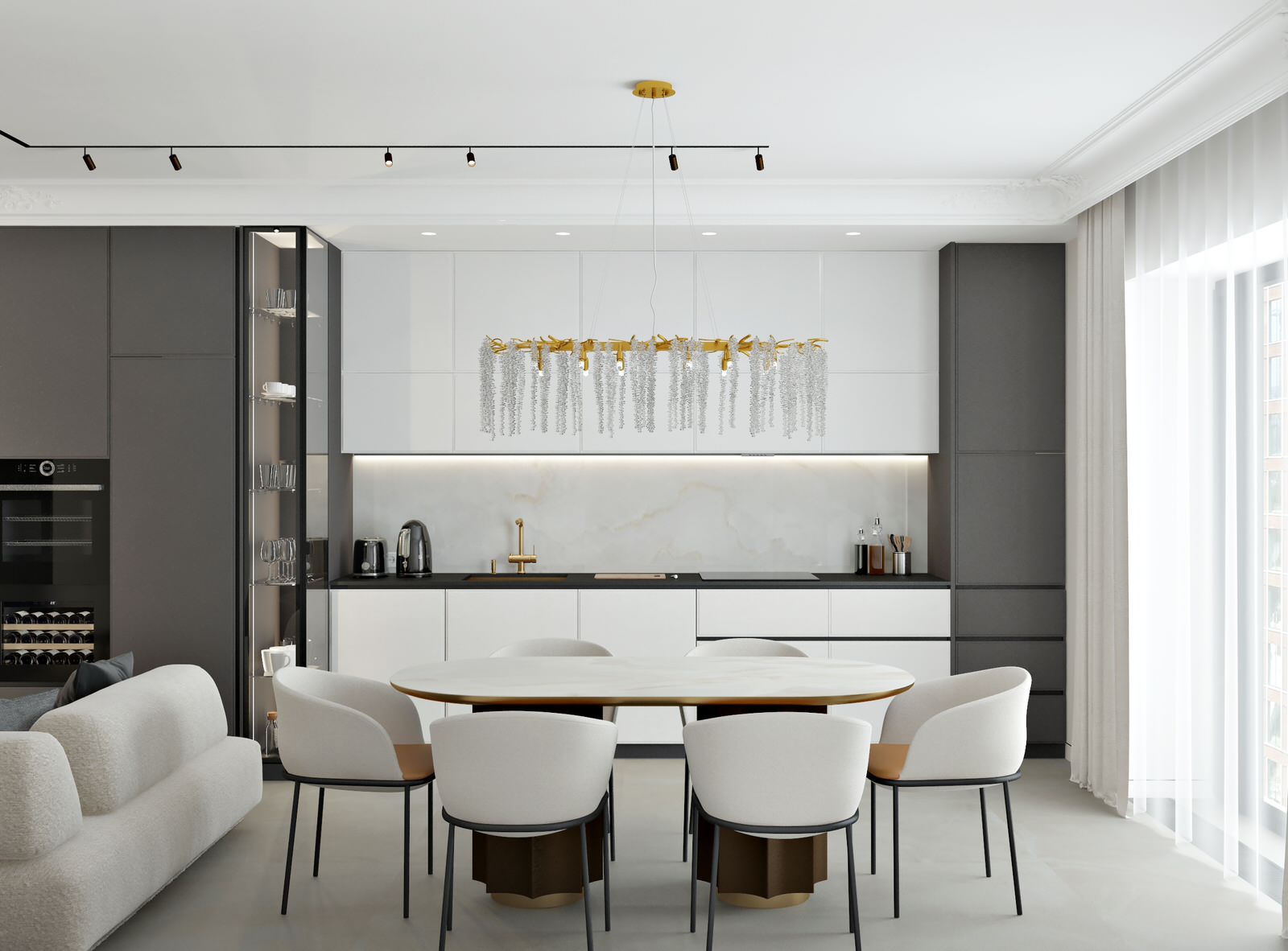 3-х комнатная квартира в ЖК City Bay, Москва