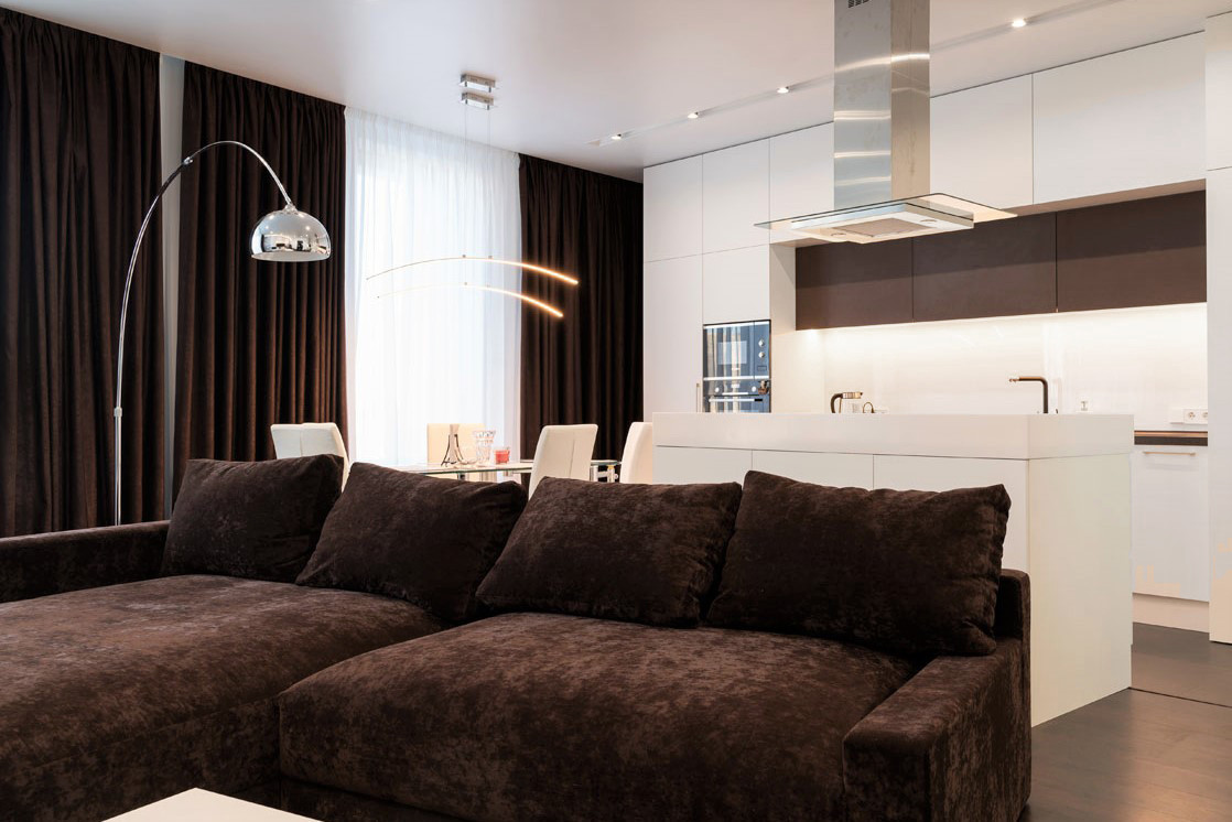 Обзор квартиры 120 м2 в стиле минимализм