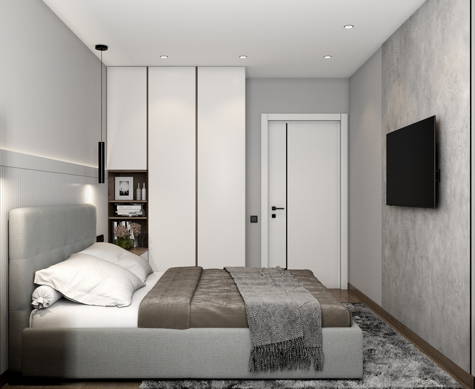 Трехкомнатная квартира с видом на лес