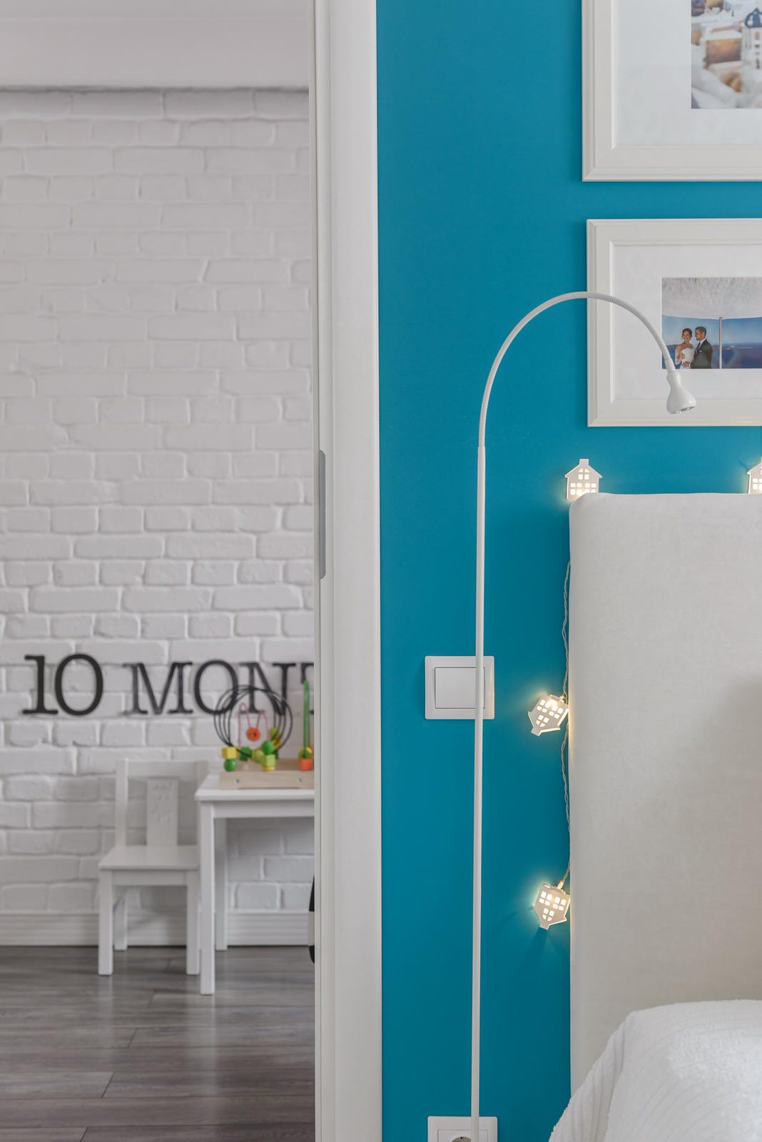 Скандинавский интерьер в немецком доме в российском городе.