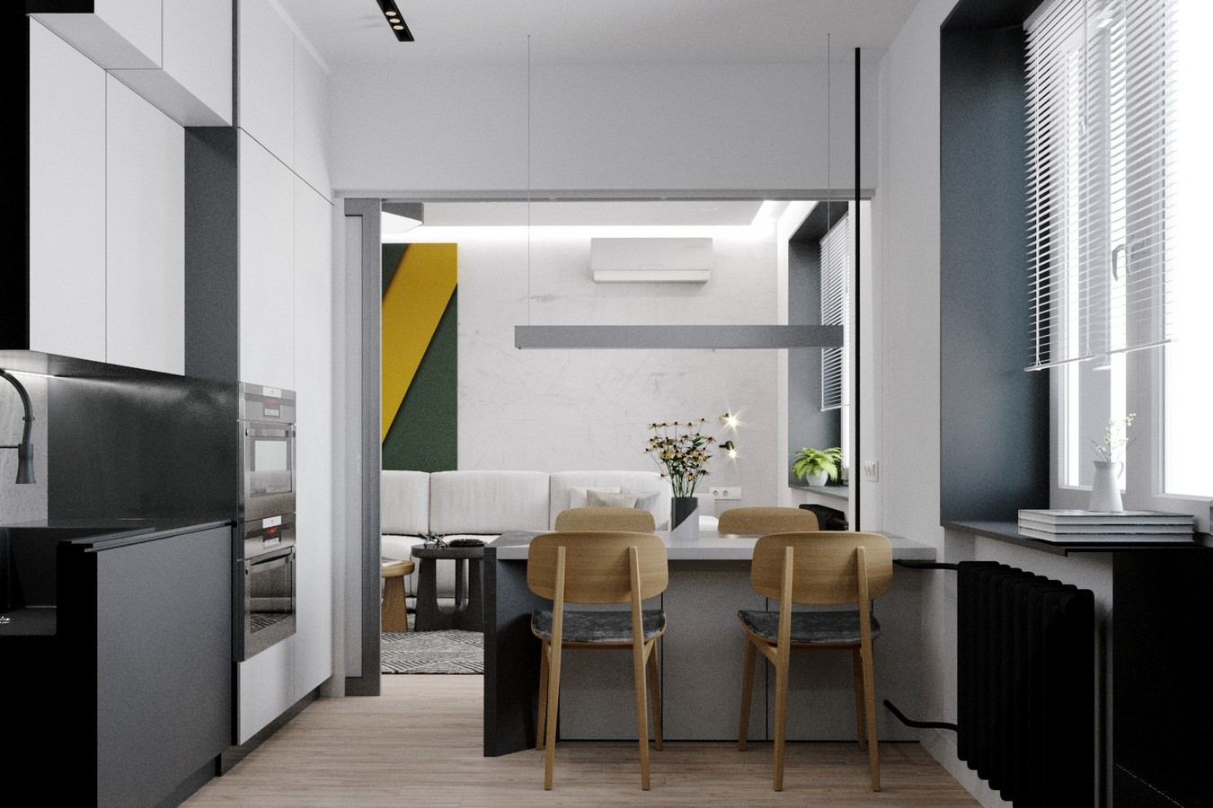 Обложка проекта: Ремонт трехкомнатной квартиры (м. Кунцевская)