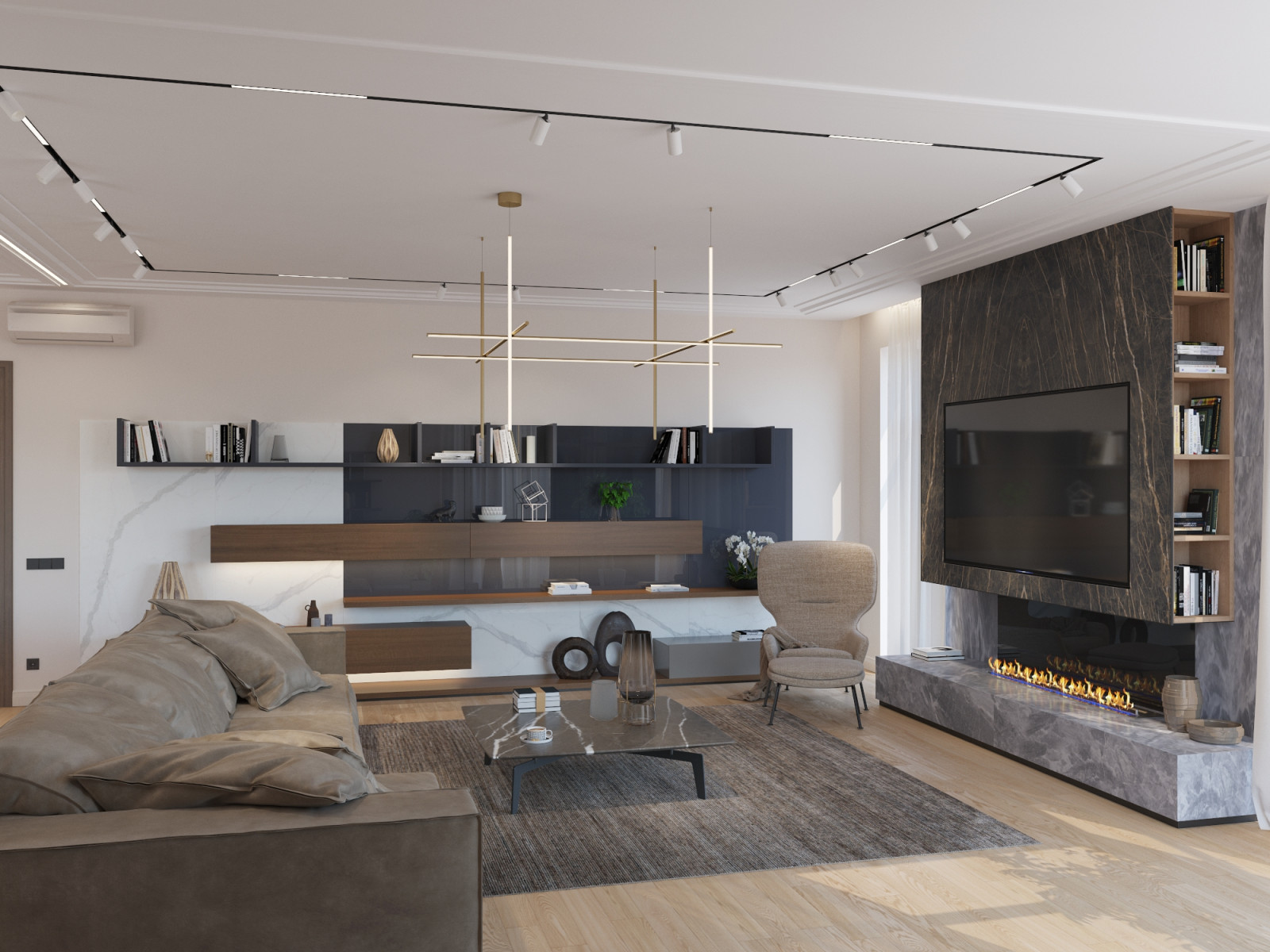 Интерьер загородного дома в Абакане.