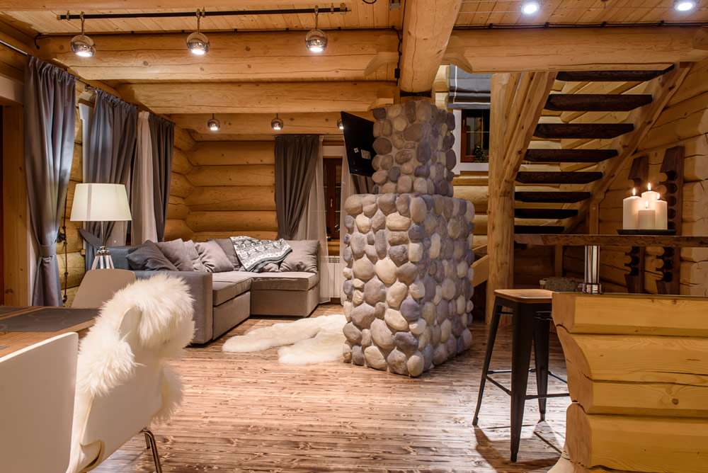 Дом из круглого бревна