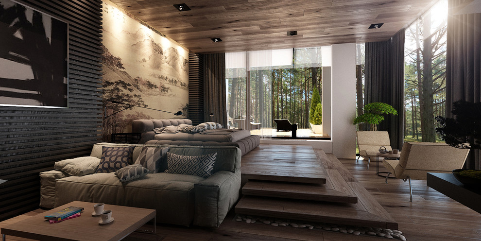 Интерьер загородного дома рядом с городом Переславль-Залесский