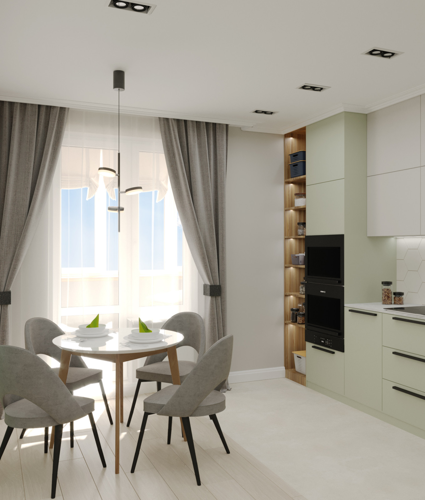 Silence, проект квартиры