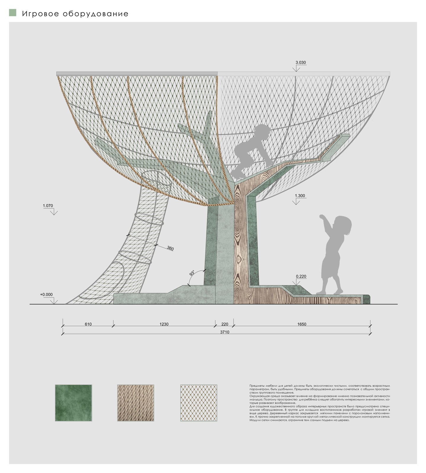 Интерьеры детского сада на Гагаринской улице. Санкт-Петербург
