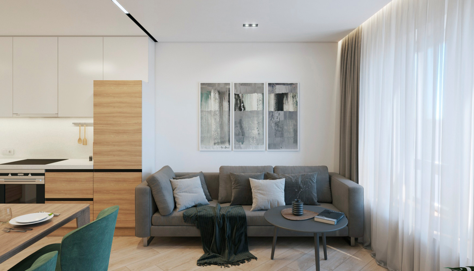 Дизайн квартиры 116 кв.м.