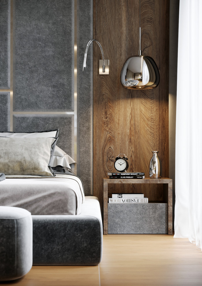 спальня в ЖК "Резиденции сколково"