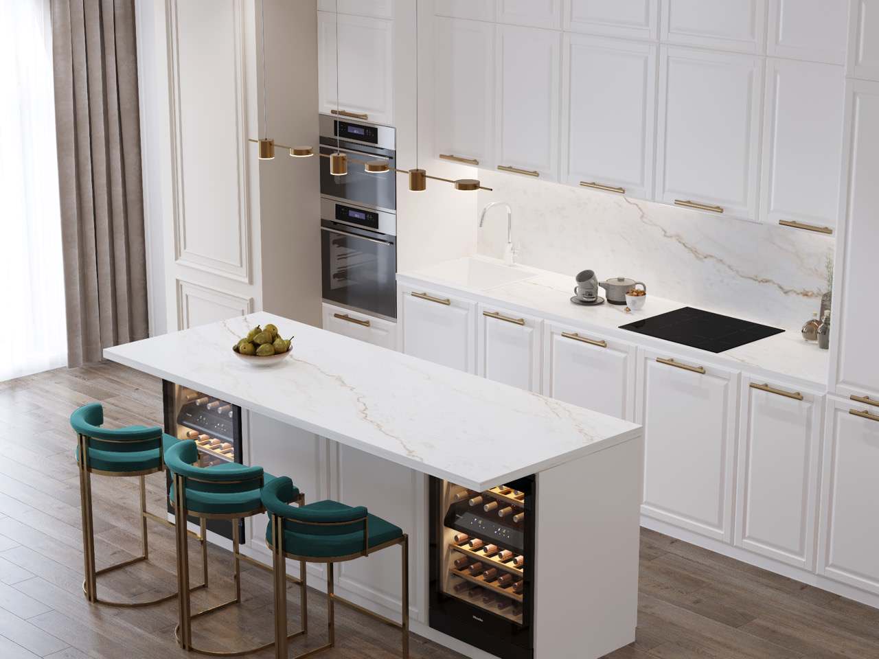 ЖК Зеленая вертикаль, 3 комнаты, 109 м²