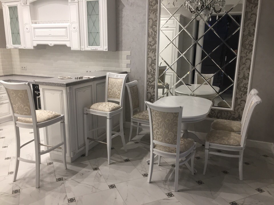 Выполненный заказ. Частный дом, мебель в стиле классика.