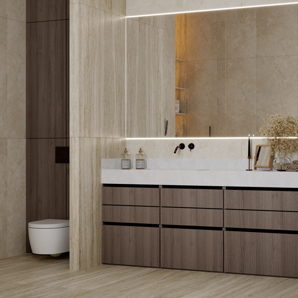 Ванная комната в загородном доме