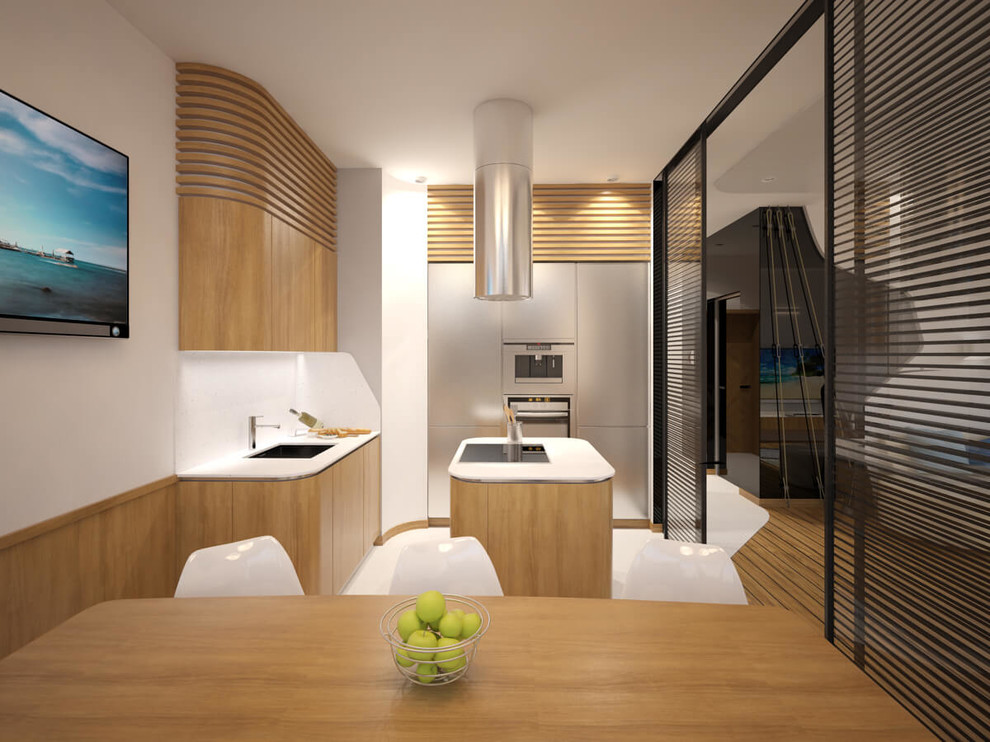 Квартира в яхтенном стиле