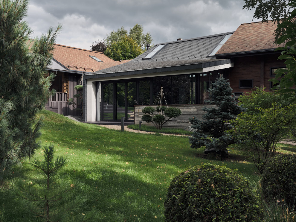 Дизайн-проект объединения двух домов