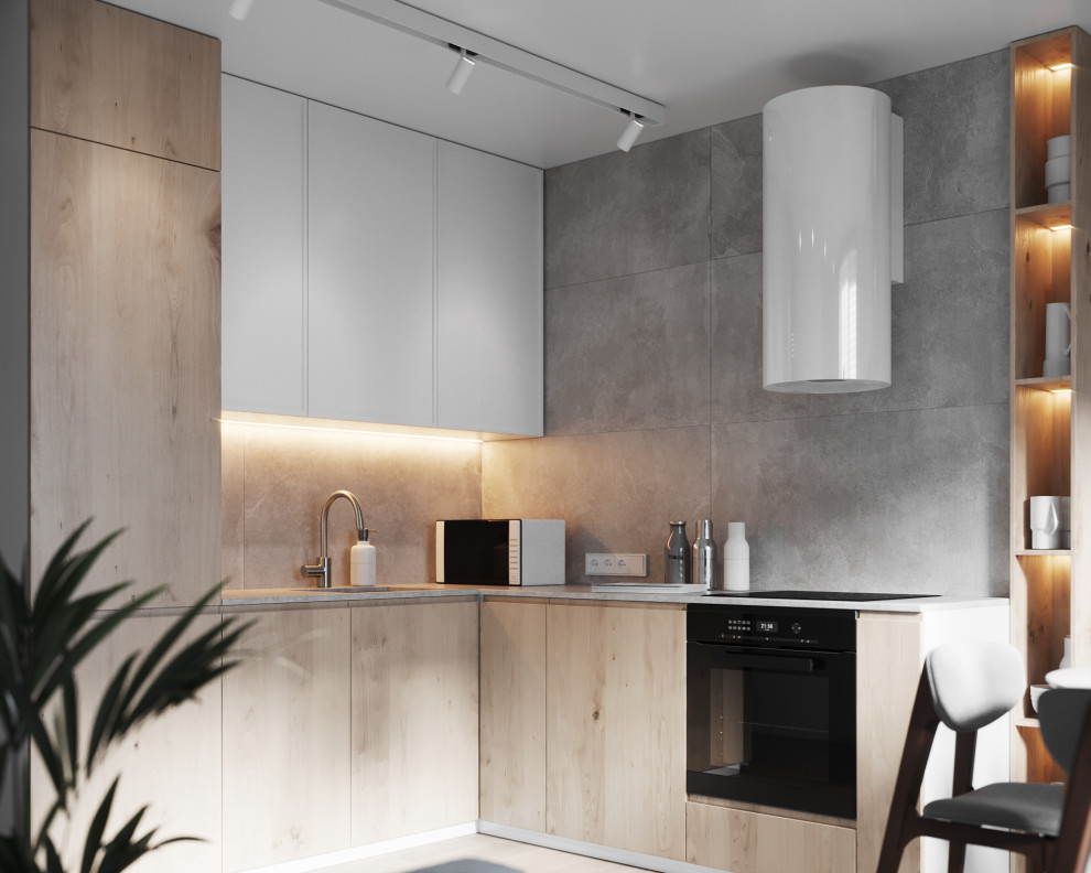 Минимализм для холостяка в ЖК Венский Лес