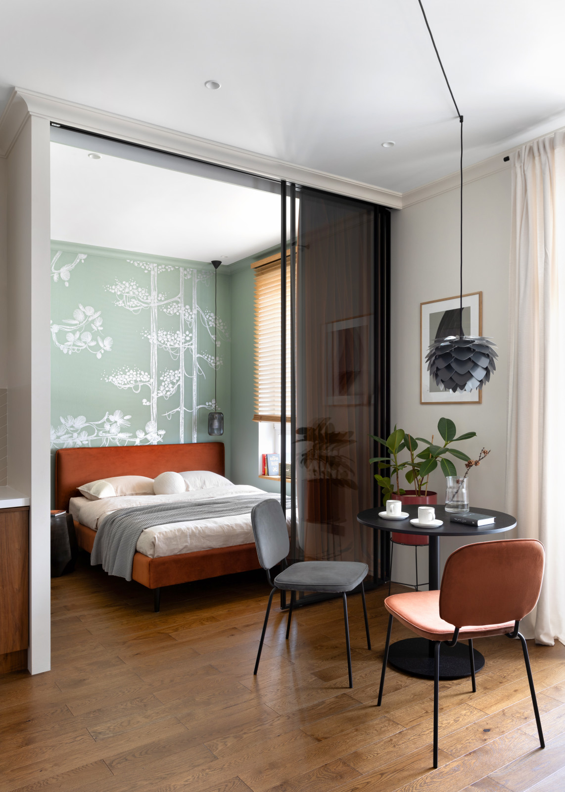 Маленькая квартира 38 м2 для балерины