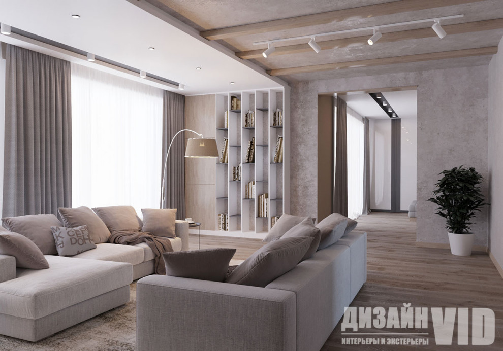 Дизайн-проект двухэтажного дома 400 метров