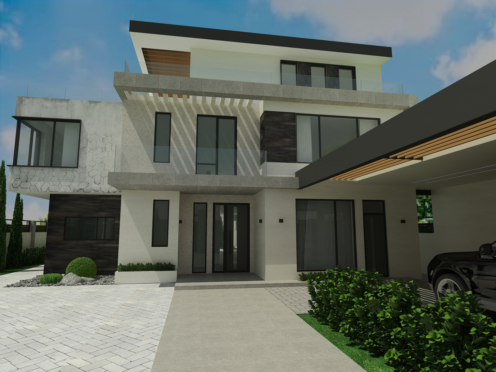 Обложка проекта: Архитектура в стиле минимализм