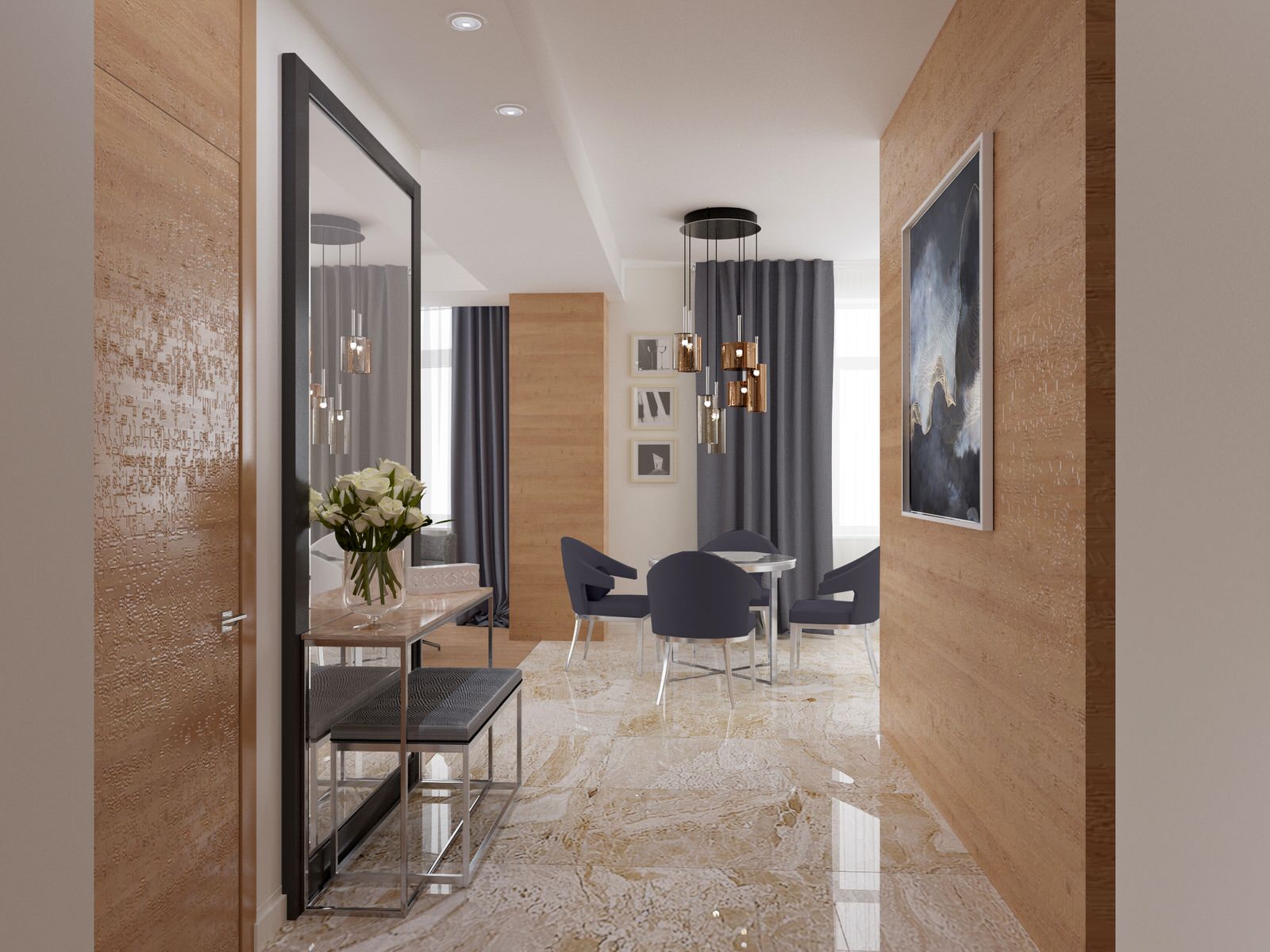 apartments in a modern style