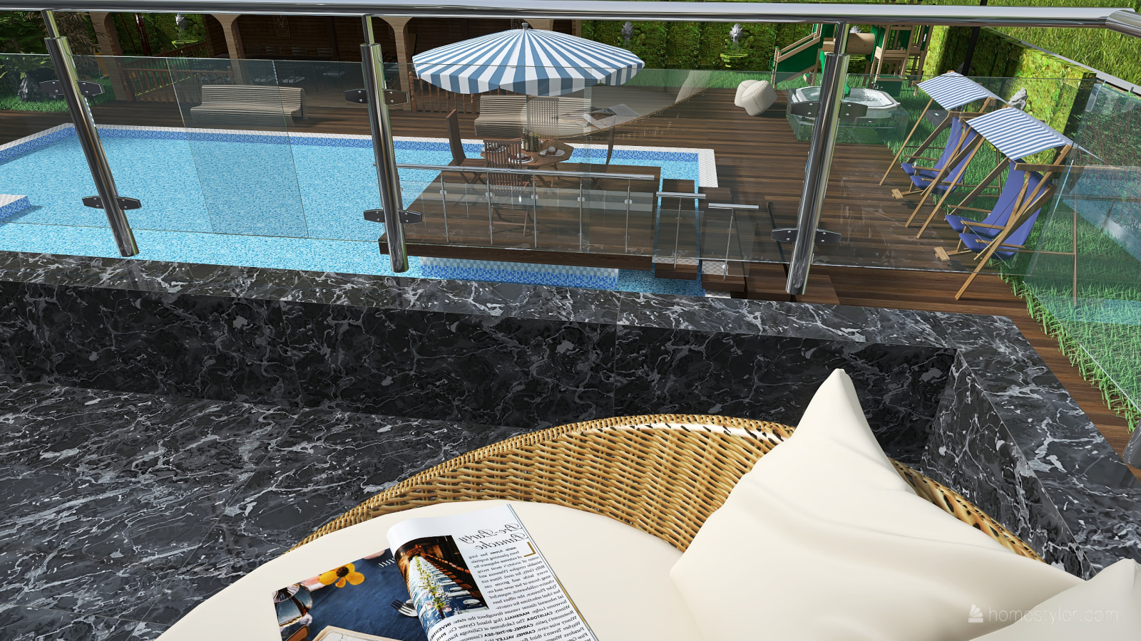 Коттедж 2-эт_ интерьер +экстерьер