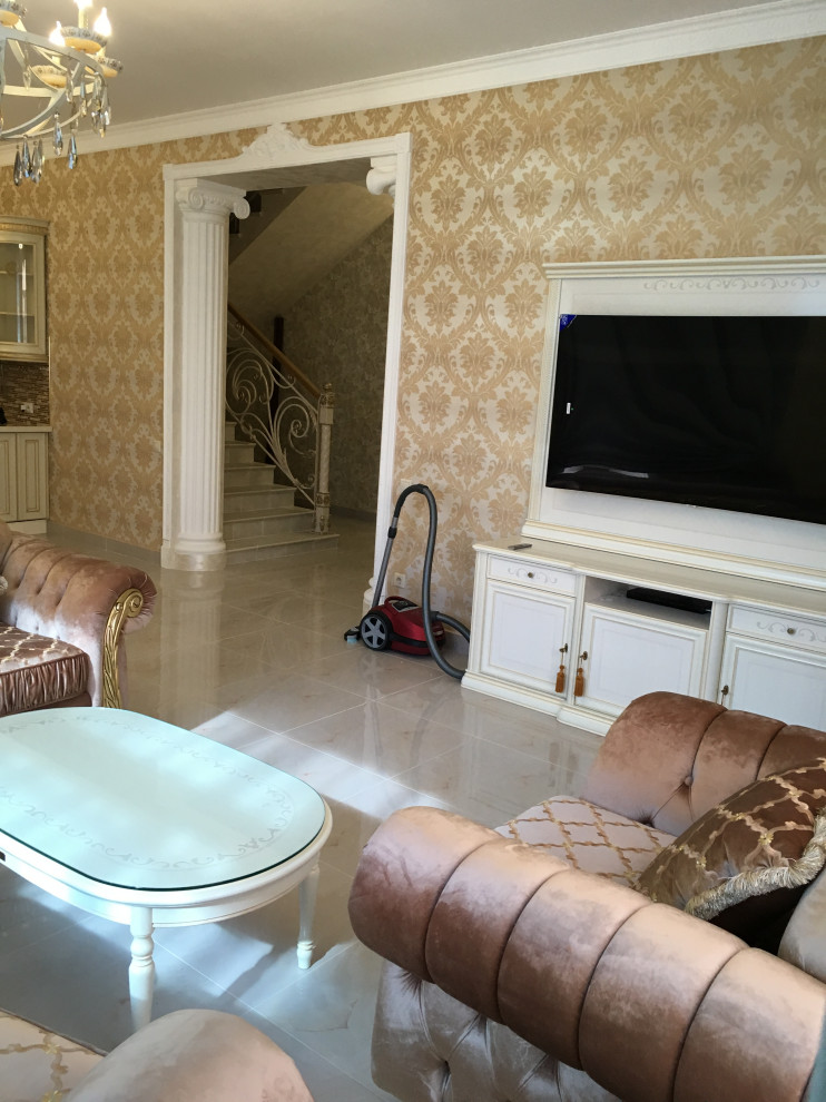 Загородный дом в стиле классика (комплектация мебели)