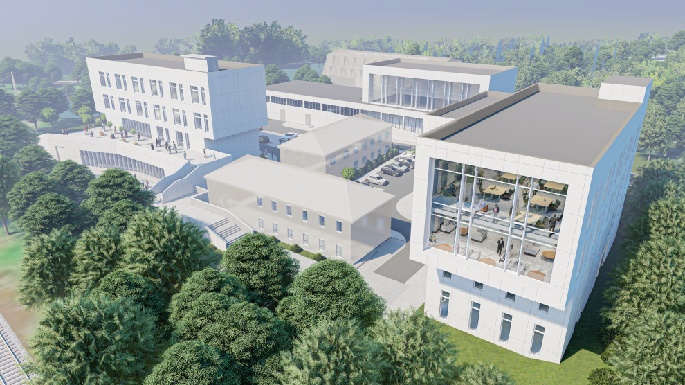 Обложка проекта: Общественный комплекс зданий