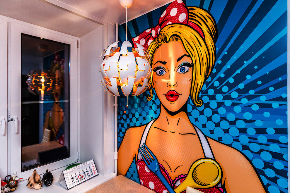 Комплексный ремонт в стиле поп-арт