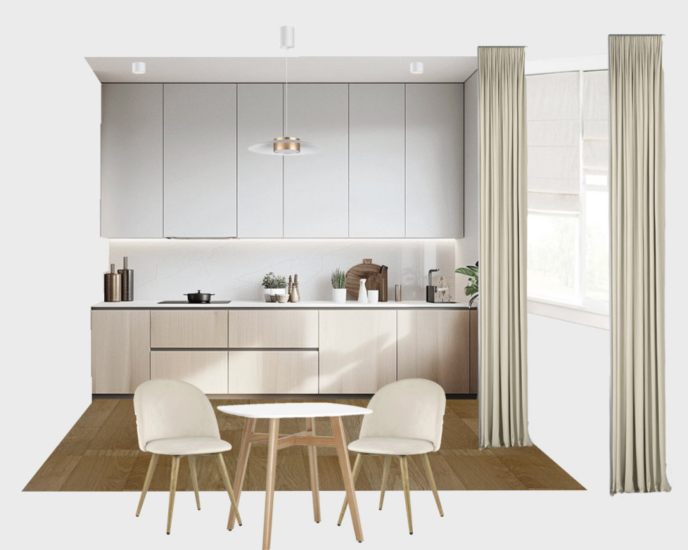 Проект 2х комнатной квартиры.