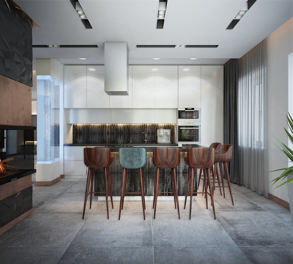 Коттедж. Общая площадь 170 м2. Стиль Современный.