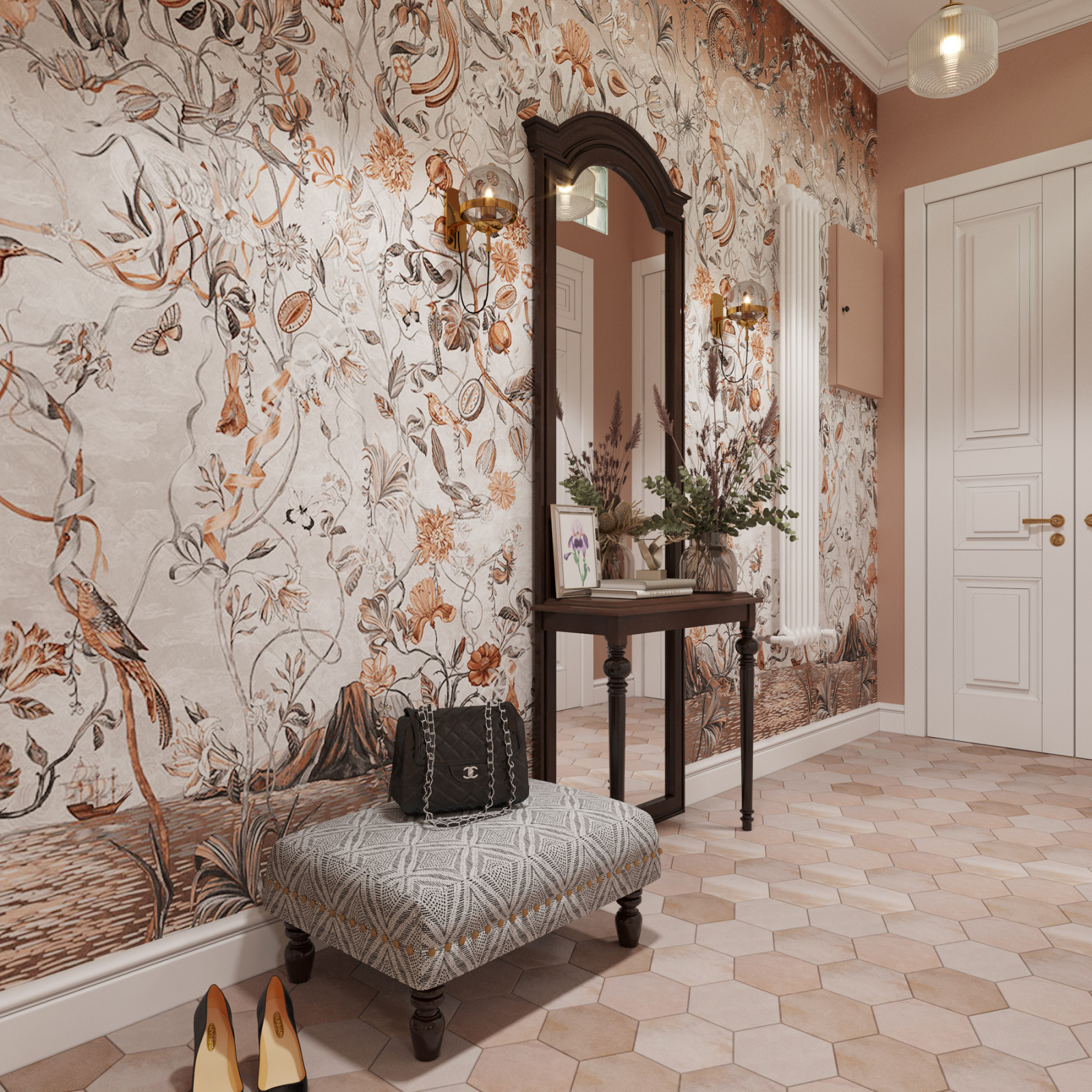 "Очарование старого фонда". Квартира в центре Петербурга