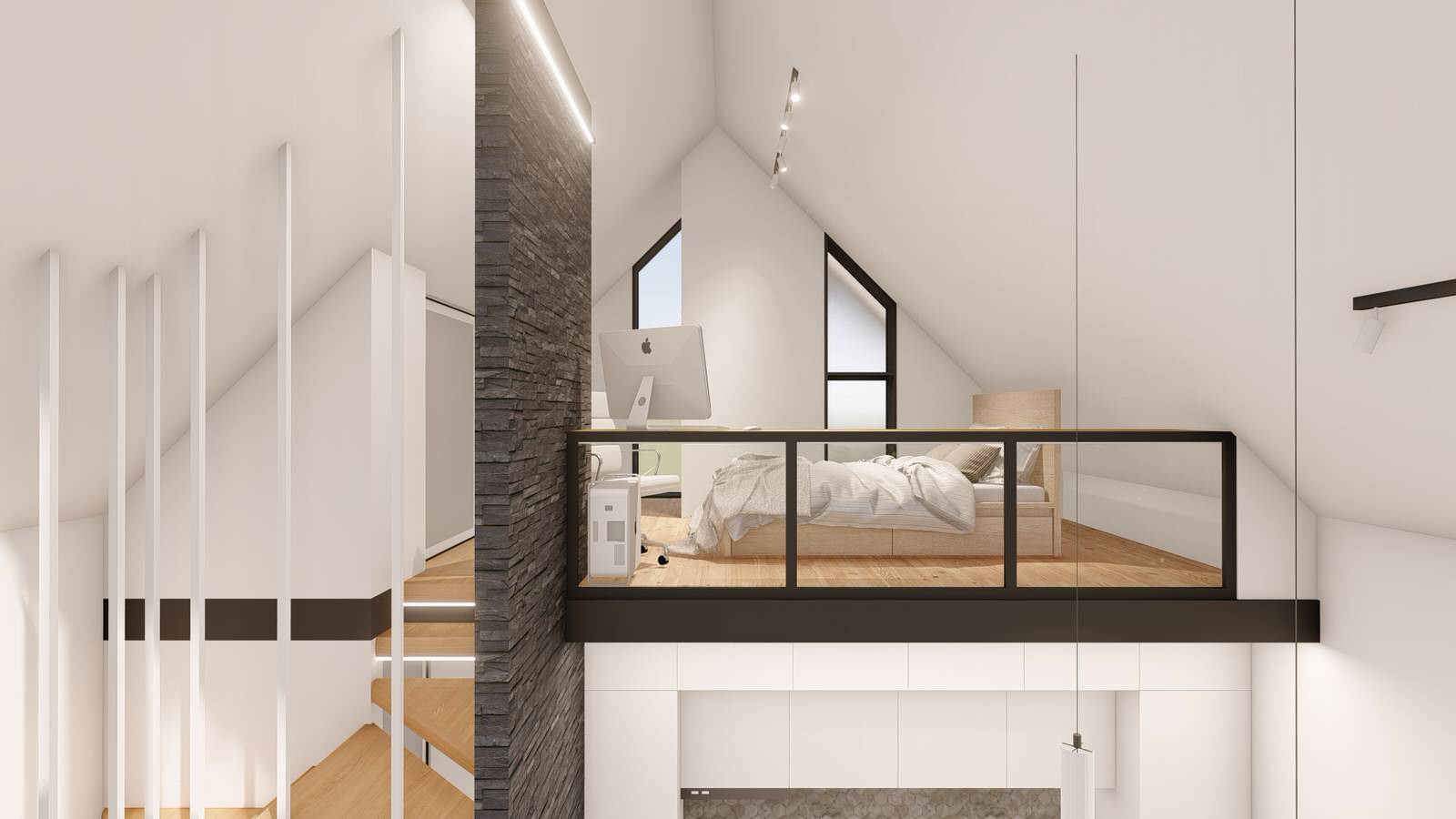 Обложка проекта: Интерьер для проекта Barn House