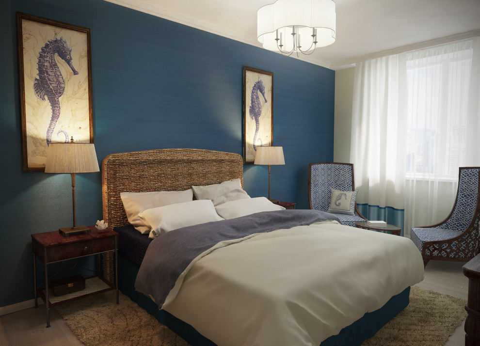 Спальня в средиземноморском стиле