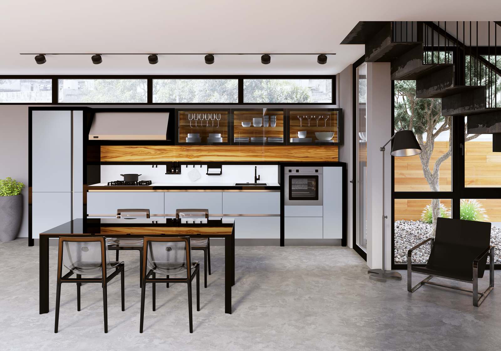 Lucky view to the future