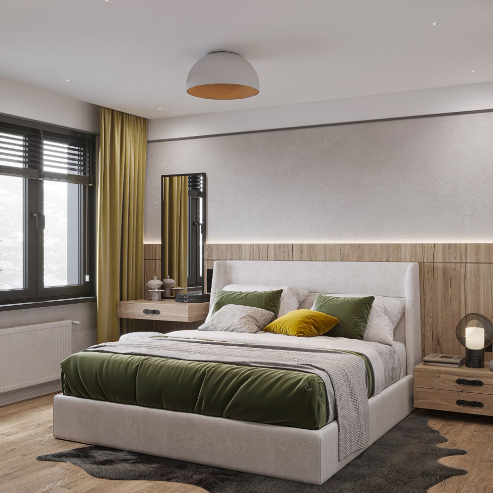 Спальня с гардеробной с/т Фестивальное, Курская область.