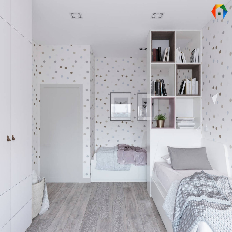 Обложка проекта: Серебрякова. Дизайн проект 2-х комнатной квартиры в новостройке